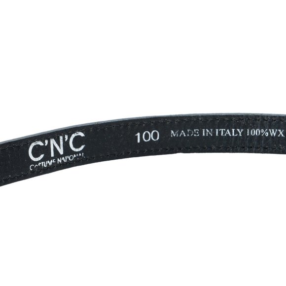 CNC Costume National Collection Leather Navy Belt - Picture 4 of 5